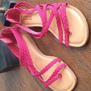 🚨B2G1 New CARLOS BY CARLOS SANTANA Pink Amara2 Sandals